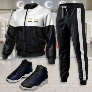 Limited Edition Winter Tracksuits Match AJ 13 Sneaker - LXB25092207LD