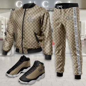 Limited Edition Winter Tracksuits Match AJ 13 Sneaker - LXB25092211LD