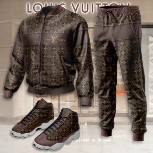 Limited Edition Winter Tracksuits Match AJ 13 Sneaker - LXB25092716LD