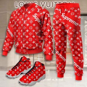 Limited Edition Winter Tracksuits Match AJ 13 Sneaker - LXB25092717LD