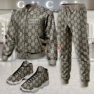 Limited Edition Winter Tracksuits Match AJ 13 Sneaker - LXB25100204LD