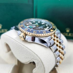 Rolex GMT-Master II, 40mm, Oystersteel and 18k Yellow Gold, Ref# 126713GRNR-0001 1:1