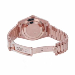 Rolex Day-Date 228345RBR “Everose Gold Diamond Bezel” Near Original 1:1