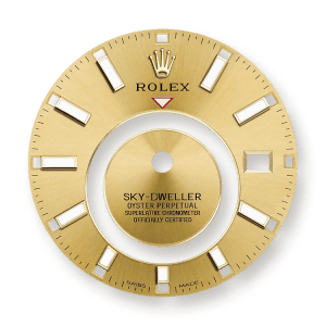 Rolex Sky-Dweller 42mm, 18k Yellow Gold, Ref# 326938-0003 1:1