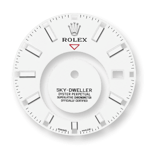 Rolex Sky-Dweller 42mm, Oystersteel and 18k White Gold, Ref# 326934-0002 1:1