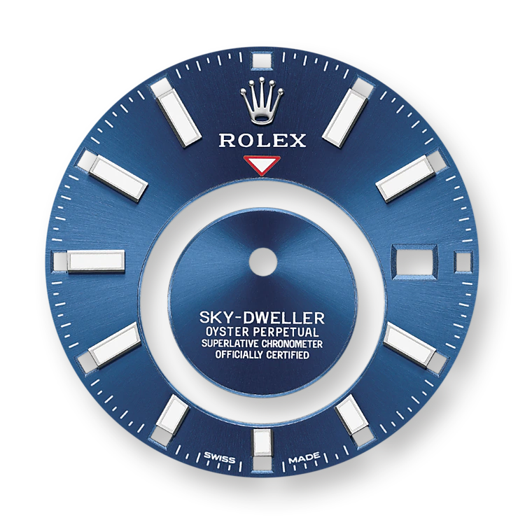 Rolex Sky-Dweller 42mm, Oystersteel and 18k White Gold, Ref# 326934-0003 1:1