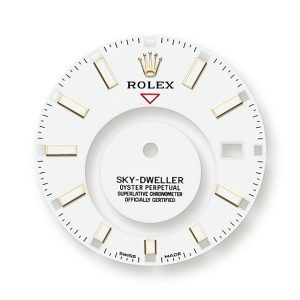 Rolex Sky-Dweller 42mm, 18k Yellow Gold, Oysterflex Ref# 326238-0006 1:1