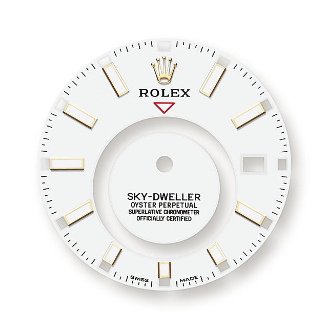Rolex Sky-Dweller 42mm, 18k Yellow Gold, Oysterflex Ref# 326238-0006 1:1