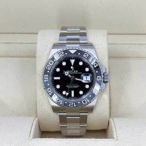 Unworn Rolex GMT-Master II, Bruce Wayne, Black, Oyster, Ref# 126710grnr-0004 1:1