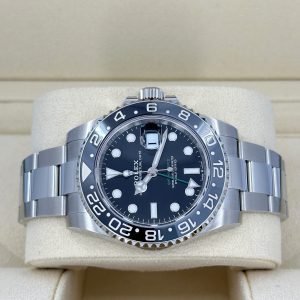 Unworn Rolex GMT-Master II, Bruce Wayne, Black, Oyster, Ref# 126710grnr-0004 1:1