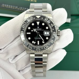 Unworn Rolex GMT-Master II, Bruce Wayne, Black, Oyster, Ref# 126710grnr-0004 1:1