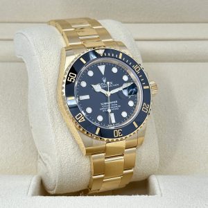 Rolex Submariner Date, 18k Yellow Gold, 41mm, Ref# 126618ln-0002 1:1