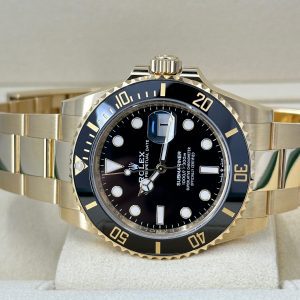 Rolex Submariner Date, 18k Yellow Gold, 41mm, Ref# 126618ln-0002 1:1