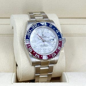 Rolex GMT-Master II 18 ct white gold Ref# 126719BLRO-0002 1:1