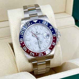 Rolex GMT-Master II 18 ct white gold Ref# 126719BLRO-0002 1:1