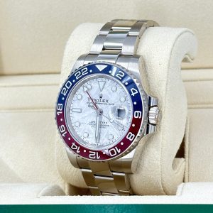 Rolex GMT-Master II 18 ct white gold Ref# 126719BLRO-0002 1:1