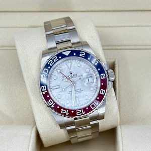 Rolex GMT-Master II 18 ct white gold Ref# 126719BLRO-0002 1:1