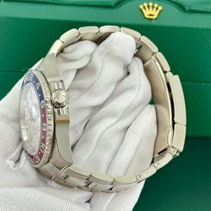 Rolex GMT-Master II 18 ct white gold Ref# 126719BLRO-0002 1:1