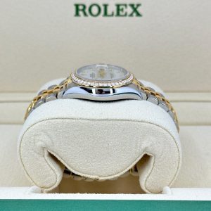 Rolex Lady-Datejust 28, Oystersteel and 18k Yellow Gold, Ref# 279383RBR-0019 1:1