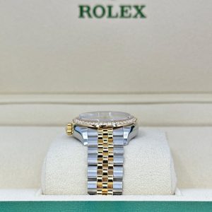 Rolex Lady-Datejust 28, Oystersteel and 18k Yellow Gold, Ref# 279383RBR-0019 1:1