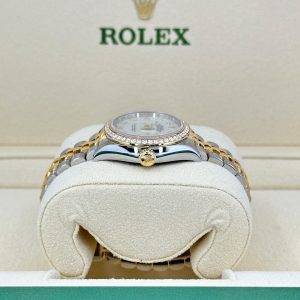 Rolex Lady-Datejust 28, Oystersteel and 18k Yellow Gold, Ref# 279383RBR-0019 1:1