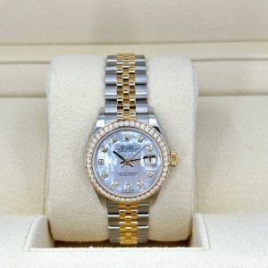 Rolex Lady-Datejust 28, Oystersteel and 18k Yellow Gold, Ref# 279383RBR-0019 1:1