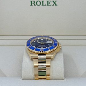 Rolex Submariner Date, 18k Yellow Gold, 41mm, Ref# 126618lb-0002 1:1