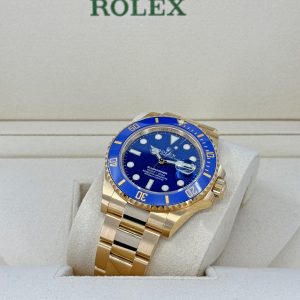 Rolex Submariner Date, 18k Yellow Gold, 41mm, Ref# 126618lb-0002 1:1