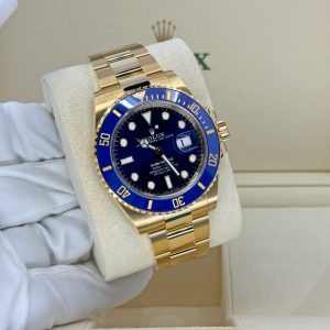 Rolex Submariner Date, 18k Yellow Gold, 41mm, Ref# 126618lb-0002 1:1