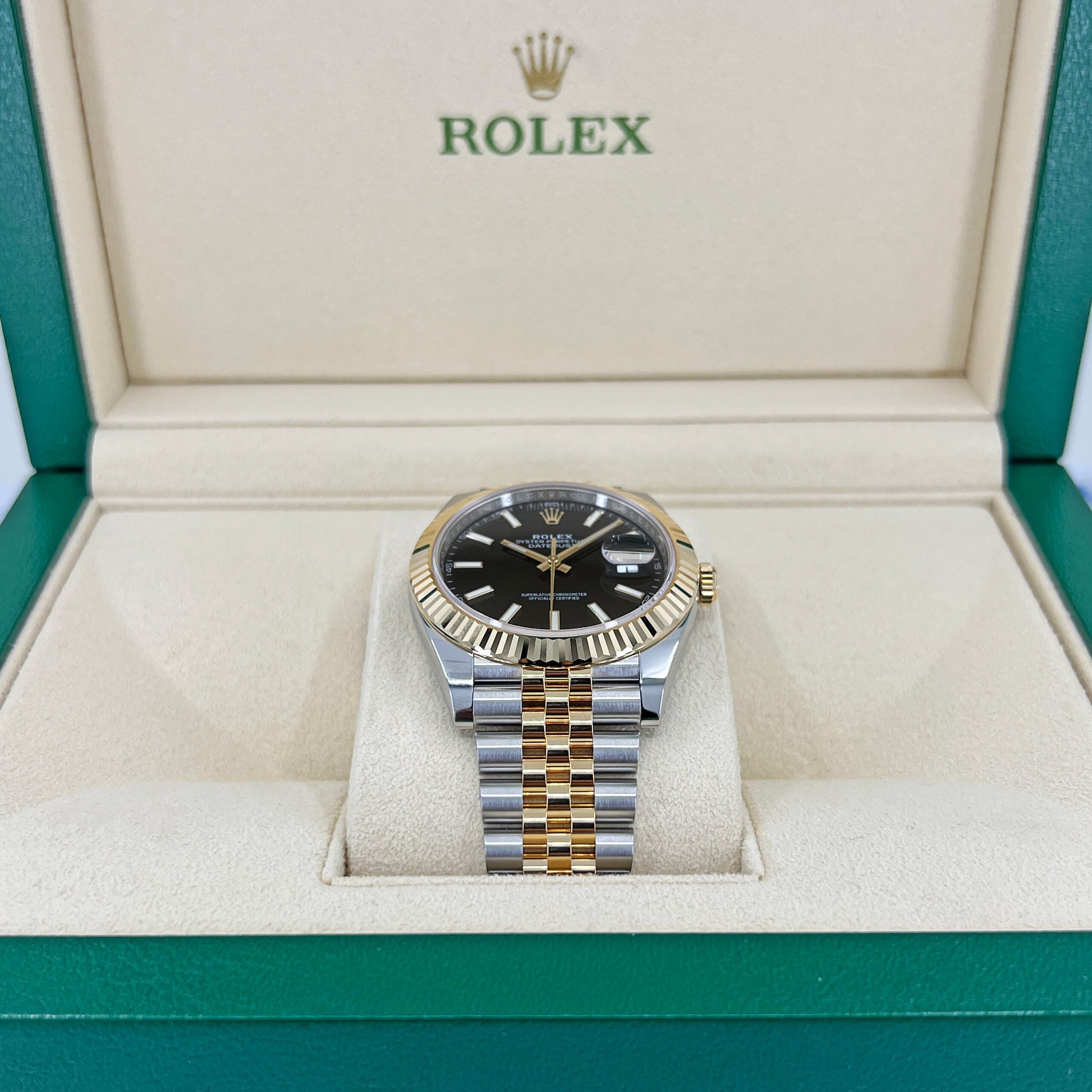 Rolex Datejust 41, 18k Yellow Gold and Stainless Steel, 41mm, Ref# 126333-0014 1:1