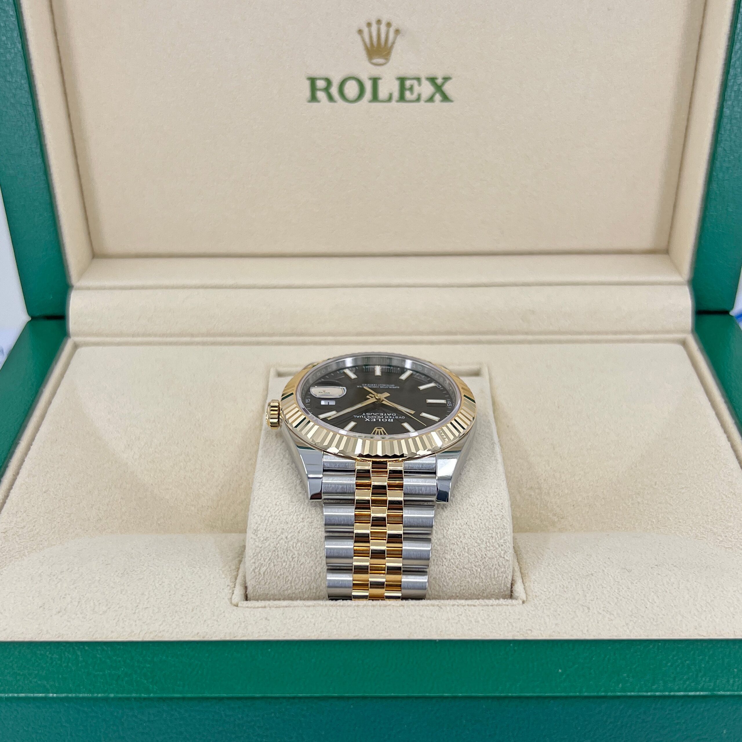 Rolex Datejust 41, 18k Yellow Gold and Stainless Steel, 41mm, Ref# 126333-0014 1:1
