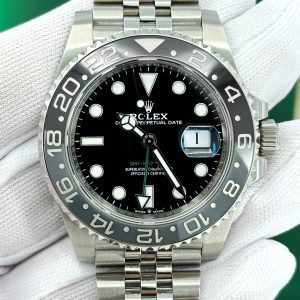 Unworn Rolex GMT-Master II Bruce Wayne, Jubilee, Ref# 126710grnr-0003 1:1