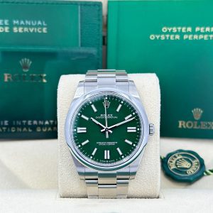 Rolex Oyster Perpetual 41 No Date, Oystersteel, 41mm, Oyster, Ref# 124300-0005 1:1