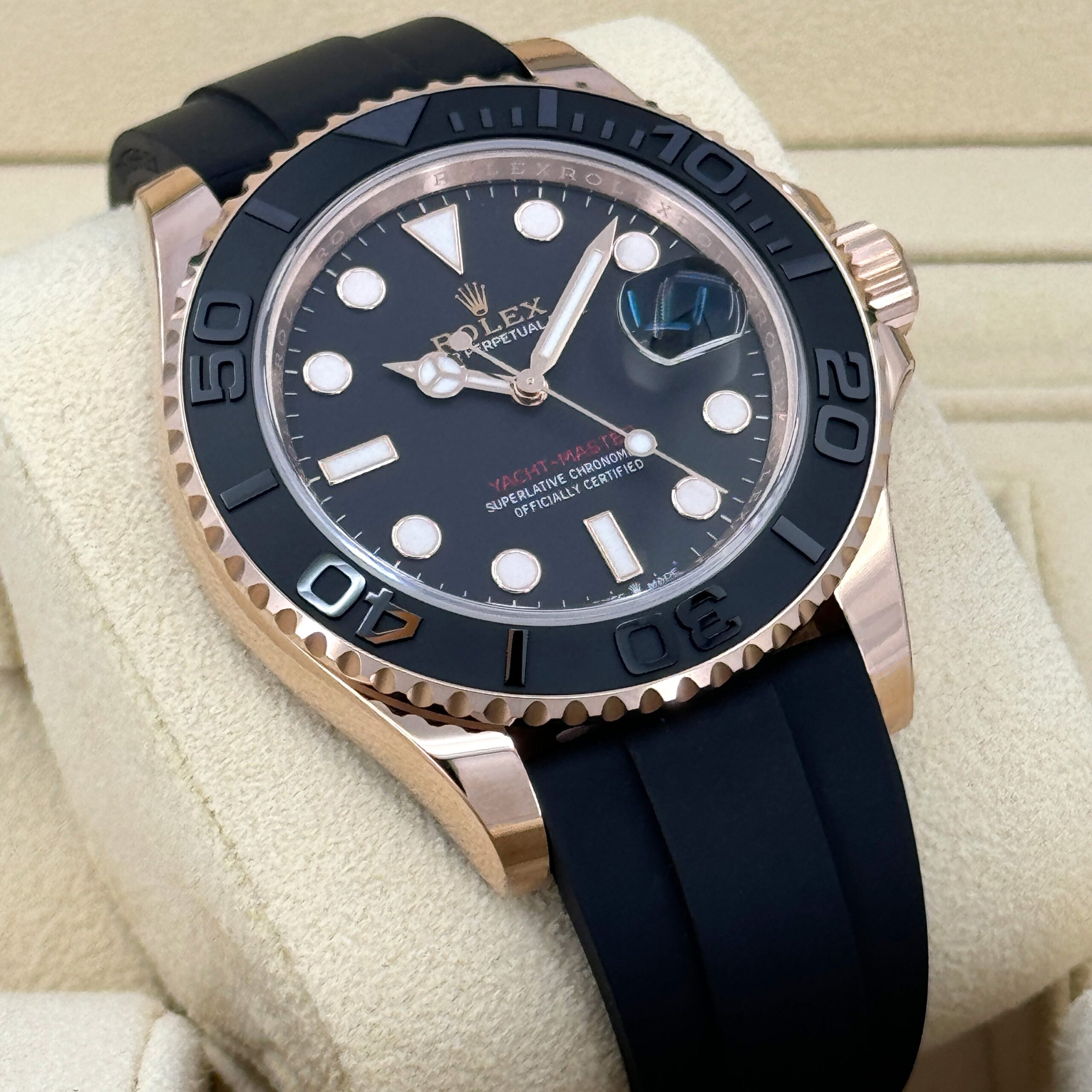 Rolex Yacht-Master 40, 18k Everose Gold, 40mm, Ref# 126655-0002 1:1