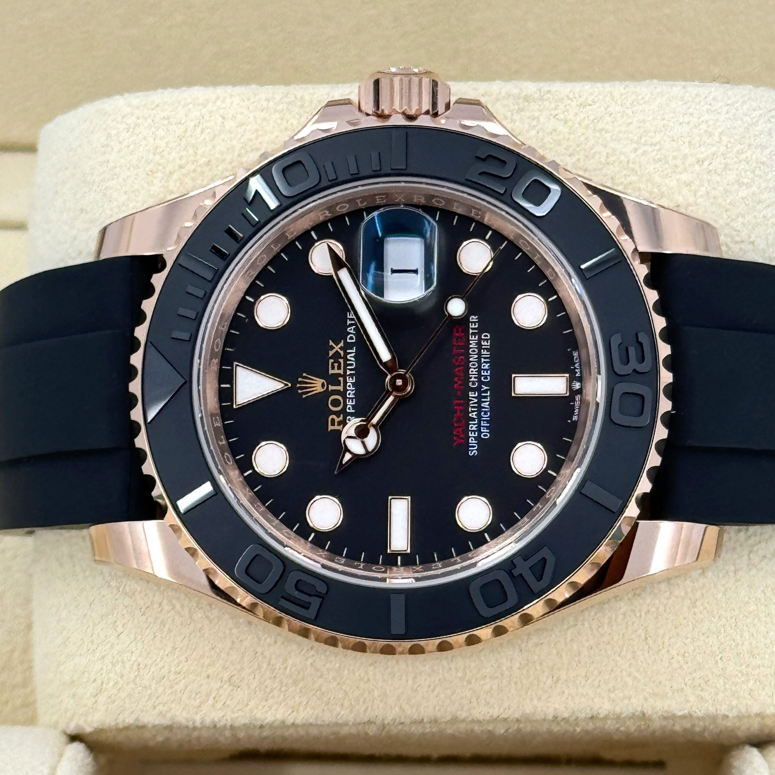 Rolex Yacht-Master 40, 18k Everose Gold, 40mm, Ref# 126655-0002 1:1