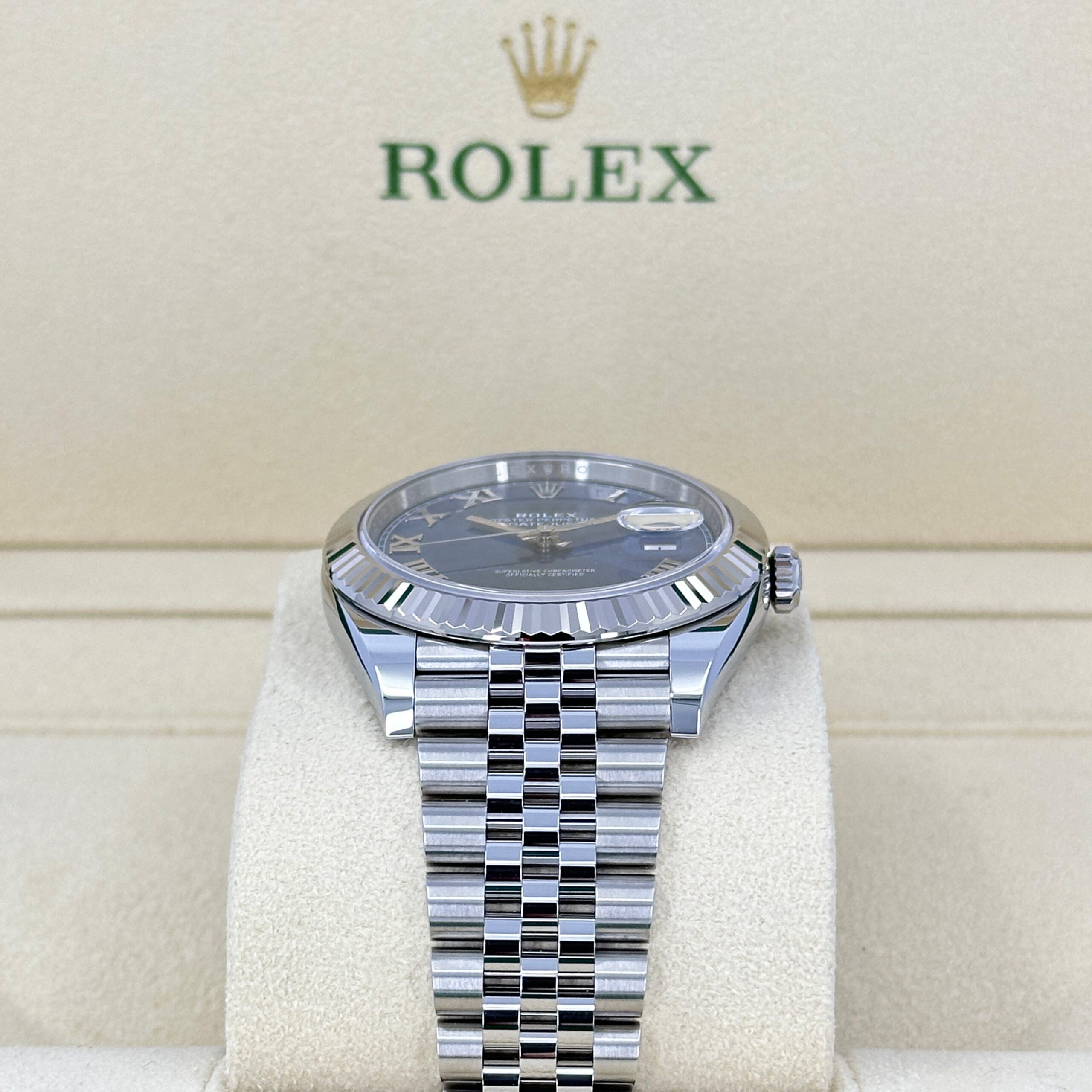 Rolex Datejust 41, Stainless Steel and 18k White Gold, 41mm, Ref# 126334-0026 1:1