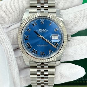 Rolex Datejust 41, Stainless Steel and 18k White Gold, 41mm, Ref# 126334-0026 1:1