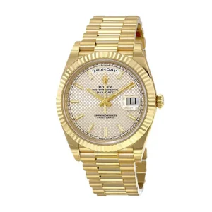 Rolex Day-Date 228238-0004 “Diagonal Silver” Premium 1:1