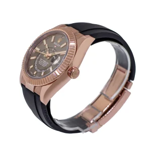 Rolex Sky-Dweller 326935 “Everose Rhodium Oysterflex” First-Class 1:1