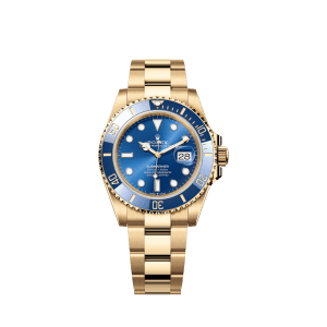 Rolex Submariner Date, 18k Yellow Gold, 41mm, Ref# 126618lb-0002 1:1