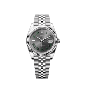 Rolex Datejust 41, Stainless Steel and 18k White Gold, 41mm, Ref# 126334-0022 1:1