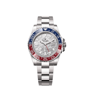 Rolex GMT-Master II 18 ct white gold Ref# 126719BLRO-0002 1:1