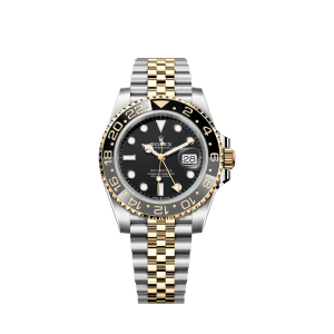 Rolex GMT-Master II, 40mm, Oystersteel and 18k Yellow Gold, Ref# 126713GRNR-0001 1:1