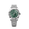 Rolex Sky-Dweller, 42mm, Oystersteel and 18k White Gold, Green, Jubilee, Ref# 336934-0002 1:1