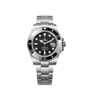 Rolex, Submariner Date 41, Stainless Steel, Black Ceramic, Black dial, 41mm, Oyster, Ref# 126610ln-0001 1:1