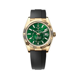 Unworn 2025, Rolex Sky-Dweller, 42mm, 18k Yellow Gold, Ref# 336238-0004, box & papers 1:1