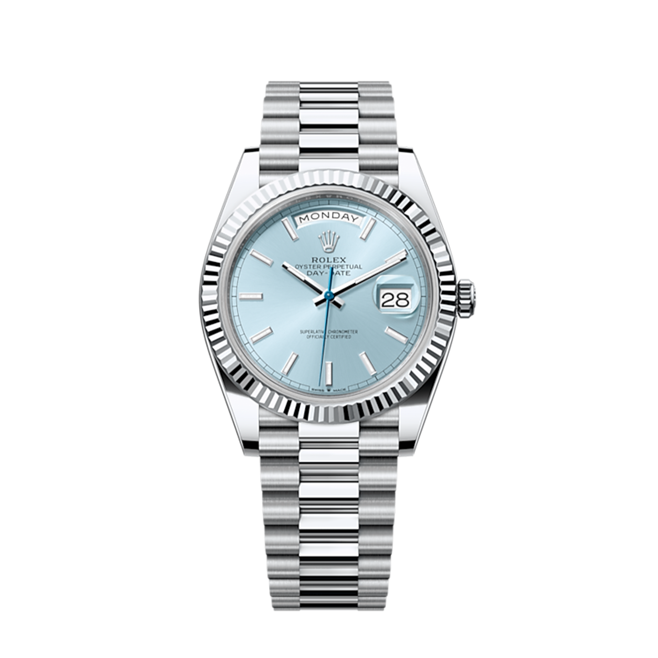 Rolex Day-Date 40, Platinum, 40mm, Ref# 228236-0018 1:1