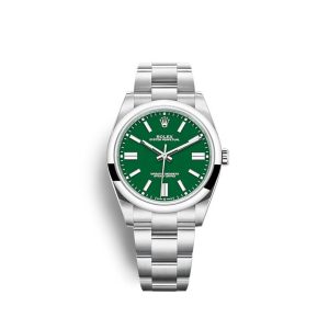 Rolex Oyster Perpetual 41 No Date, Oystersteel, 41mm, Oyster, Ref# 124300-0005 1:1