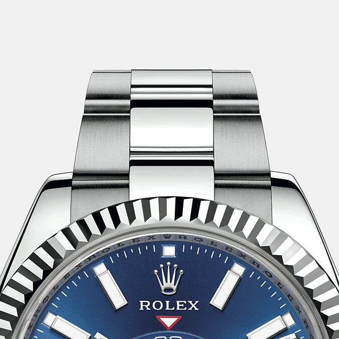 Rolex Sky-Dweller 42mm, Oystersteel and 18k White Gold, Ref# 326934-0003 1:1