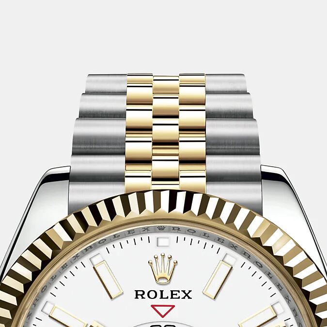 Rolex Sky-Dweller 42mm, Oystersteel and 18k Yellow Gold, Ref# 326933-0010 1:1